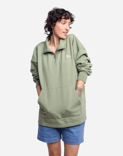 Sweat Bernex vert sauge