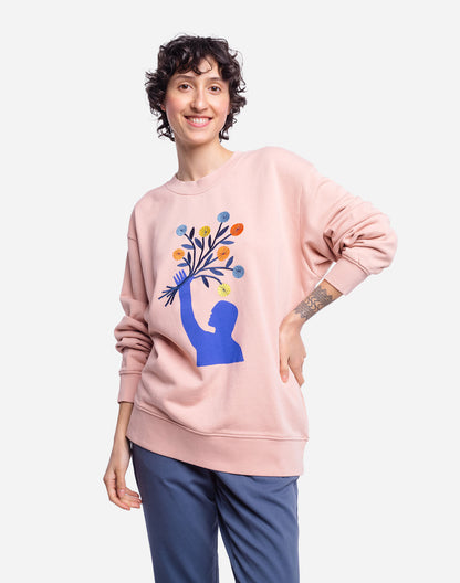 Sweat Riot rose pastel