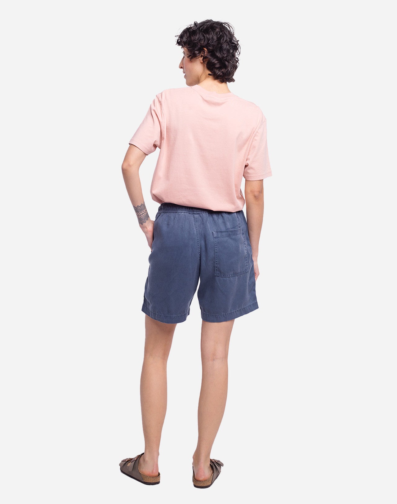 Short Bodhi bleu cobalt