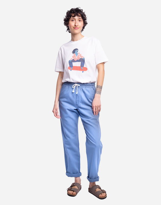 Pantalon Hatha bleu cobalt