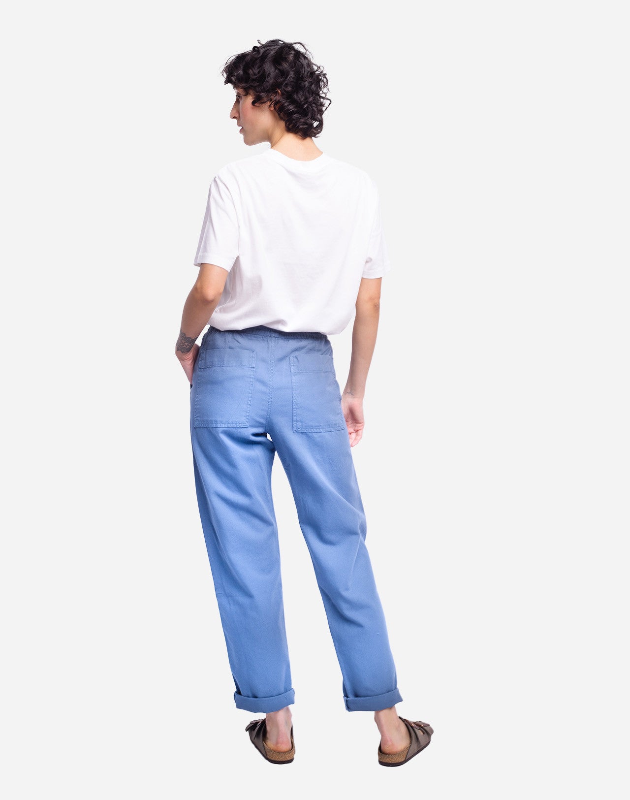 Pantalon Hatha bleu cobalt