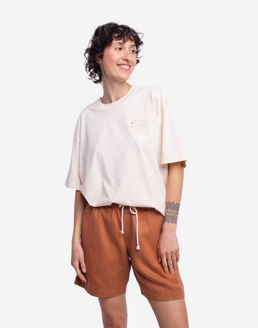 T-shirt Dove ample
