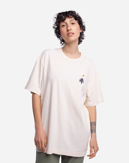 T-shirt Wild ample ivoire