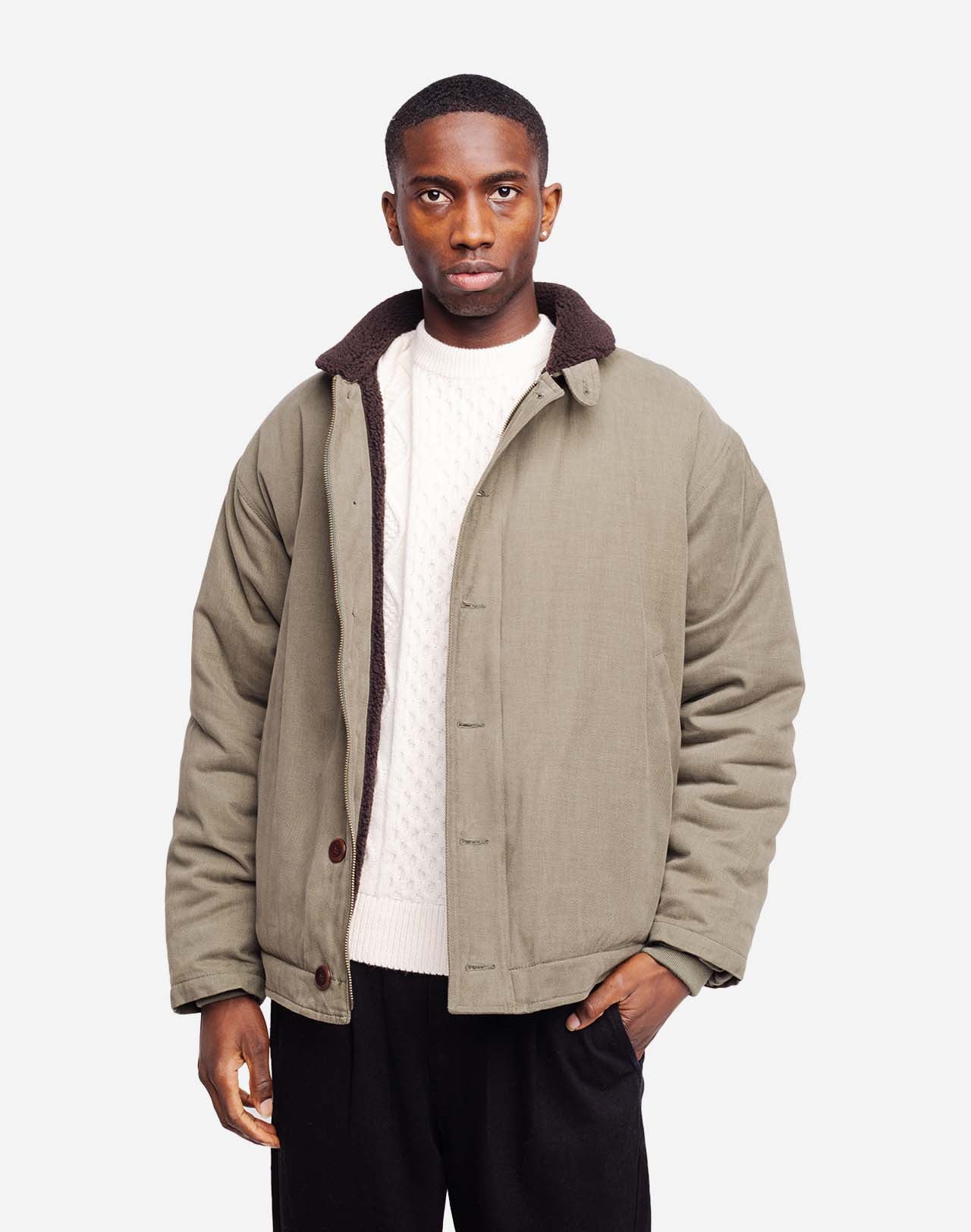 Manteau Mermoz kaki