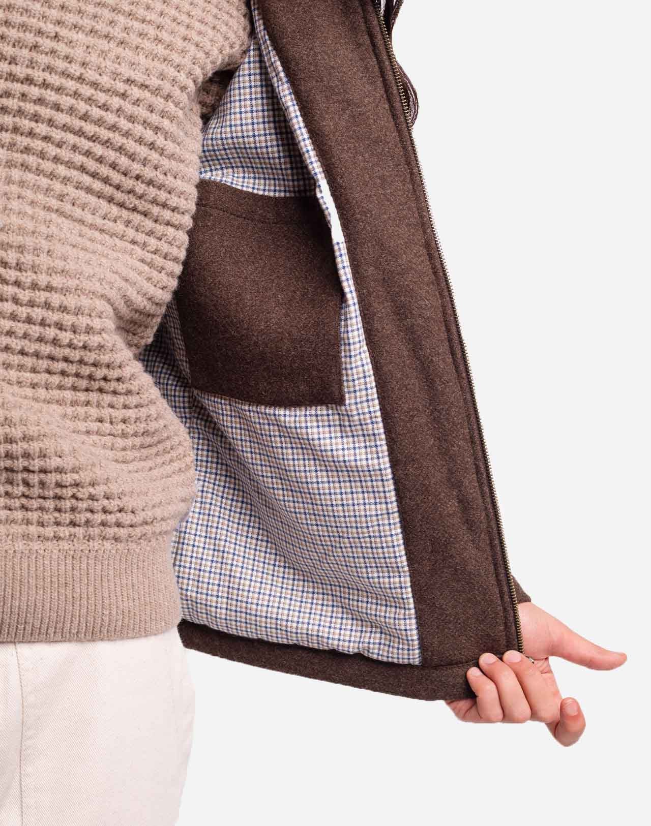 Blouson Sherwood marron
