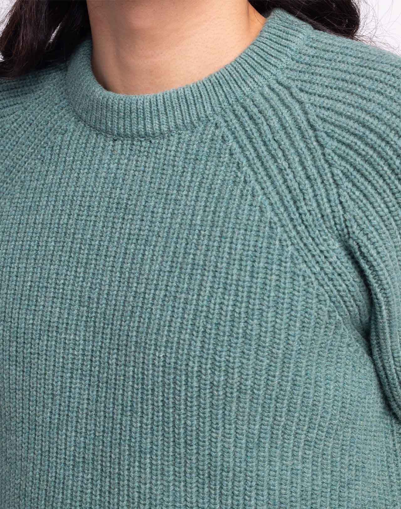Pull Equinoxe vert émeraude