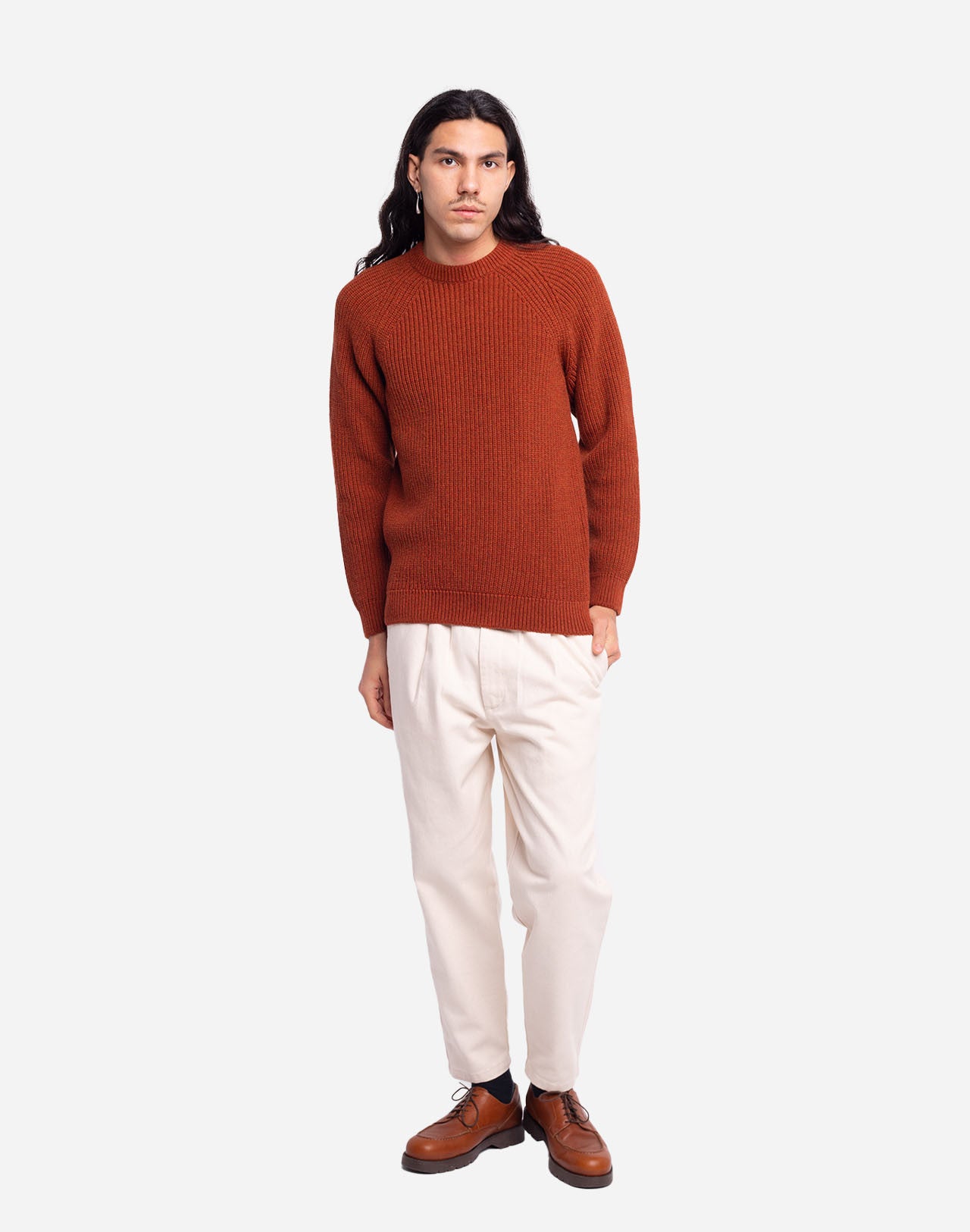 Pull Equinoxe brique