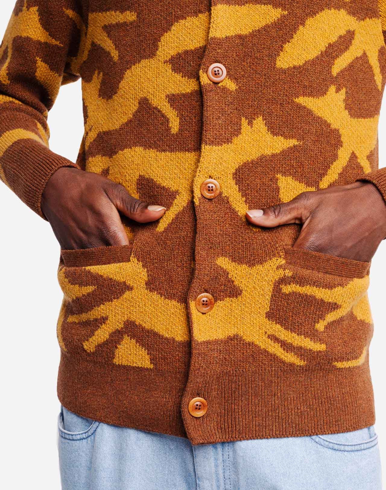 Gilet Roka marron caramel