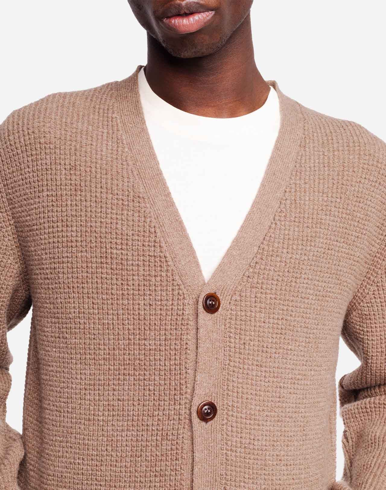 Cardigan Clado marron clair