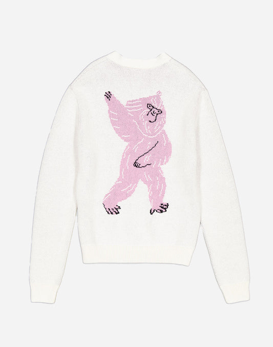 Cardigan Yeti écru