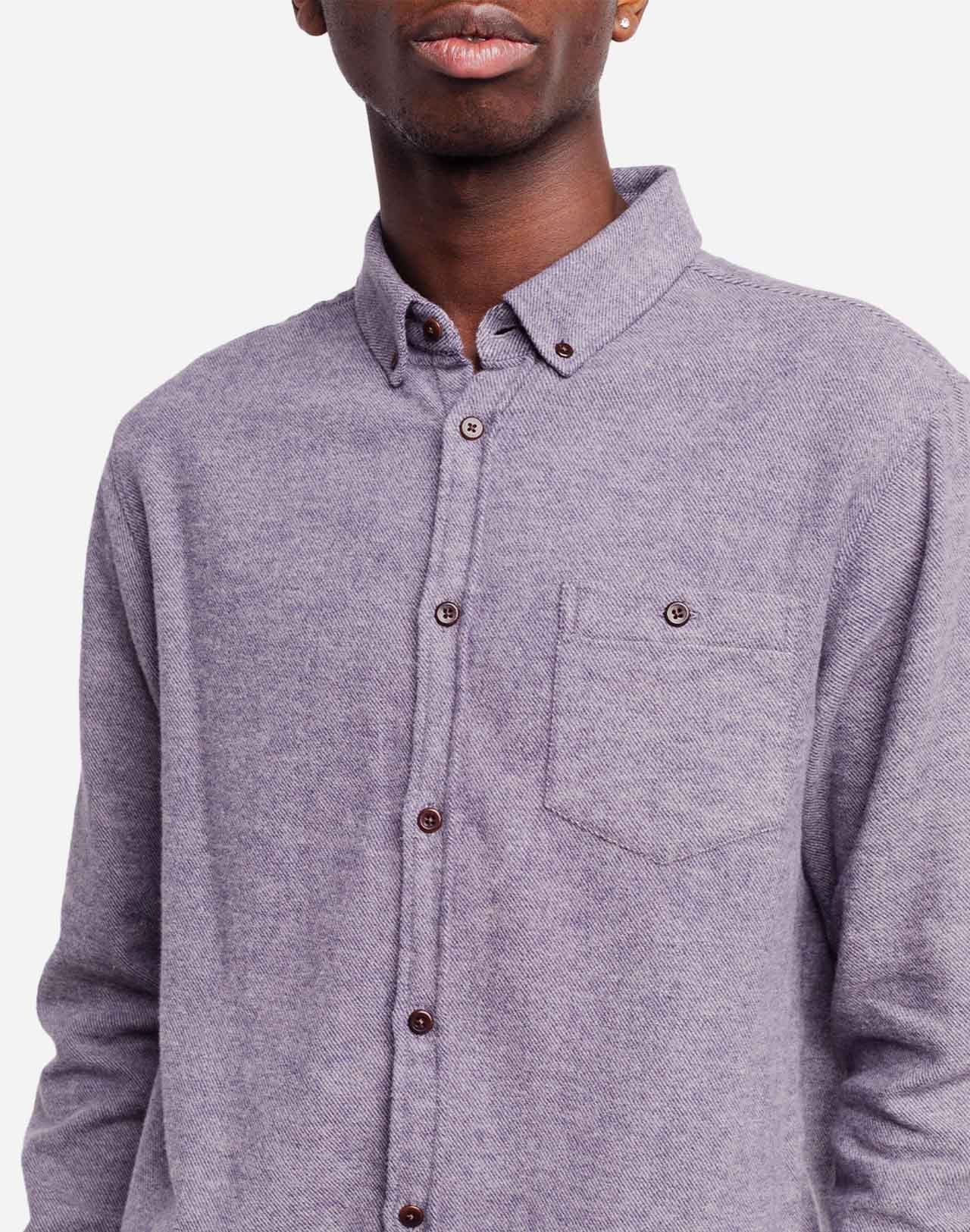 Chemise Classico Chloro gris-bleu