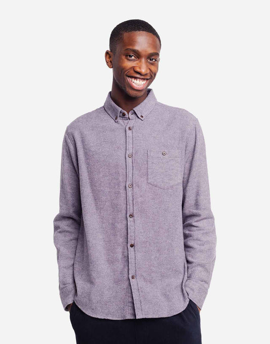 Chemise Classico Chloro gris-bleu