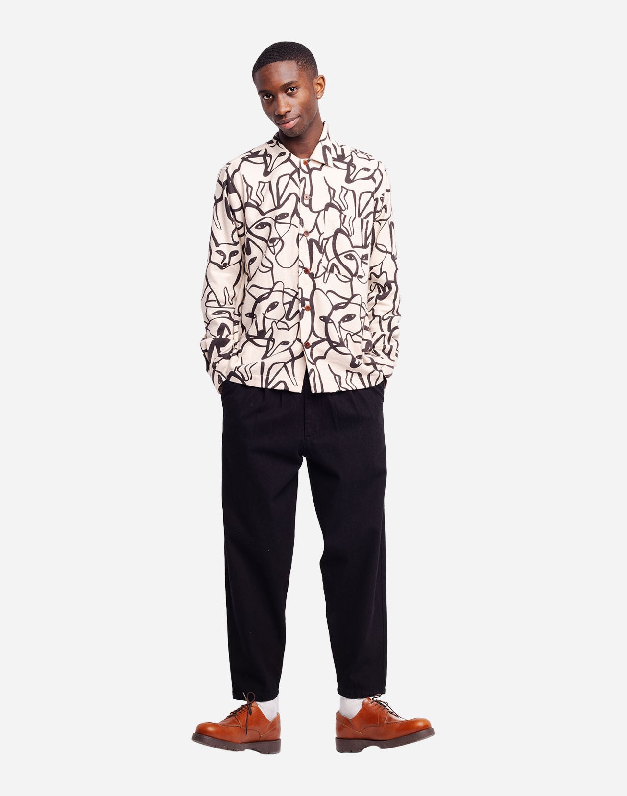 Chemise Slow Goupil écru