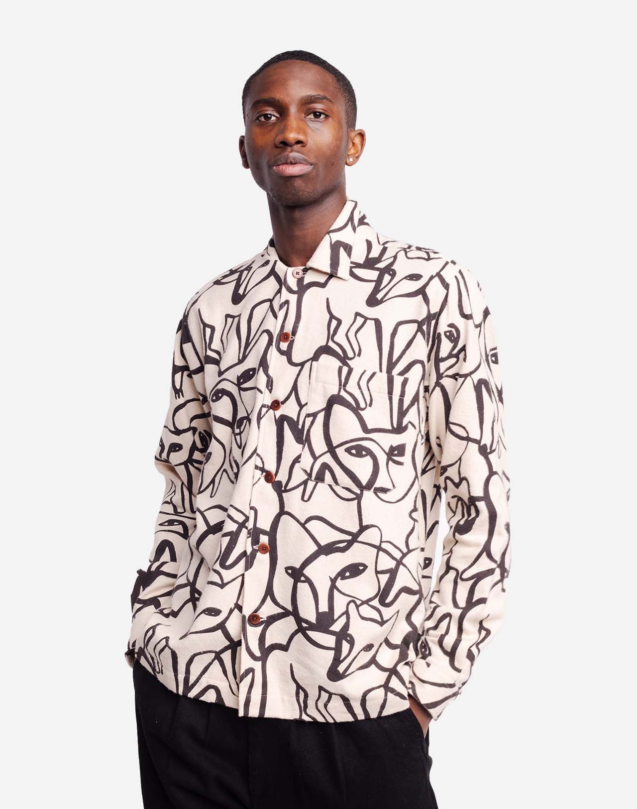 Chemise Slow Goupil écru