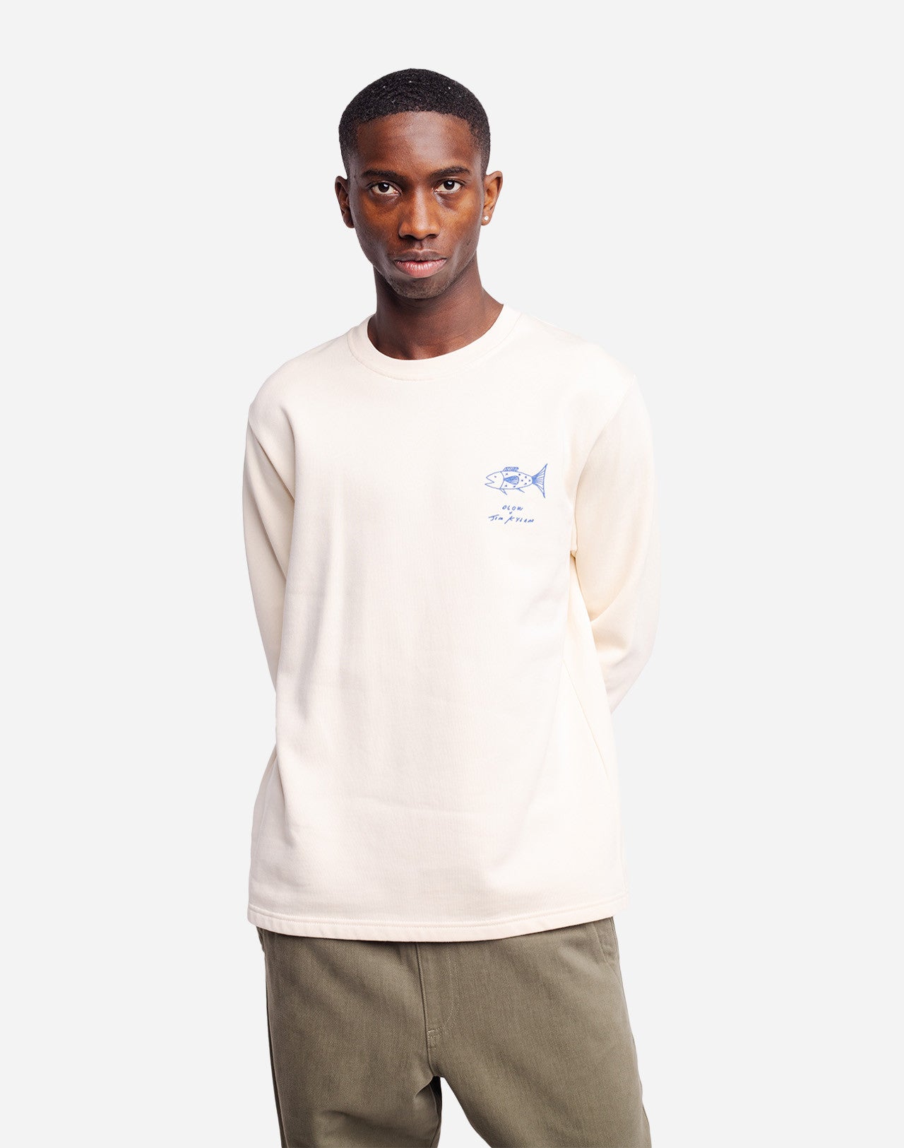 Sweat Estanque ivoire