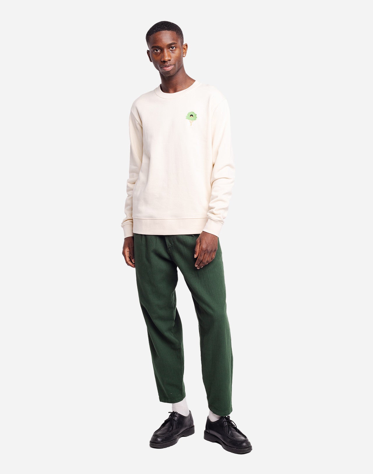 Sweat Green Head écru