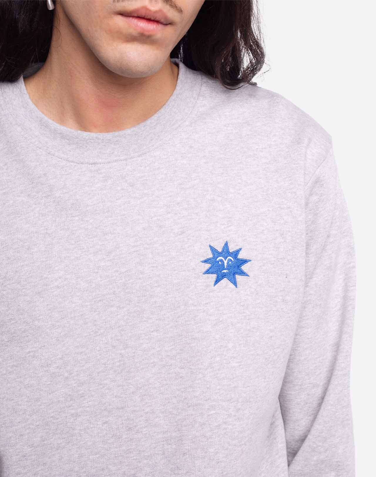 Sweat Night Bird gris chiné