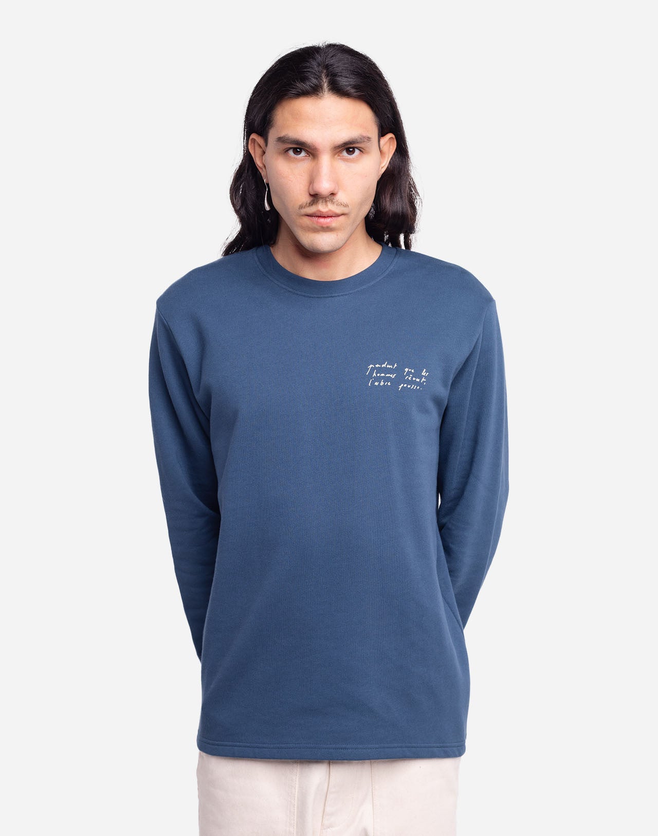 Sweat Rêve bleu indigo