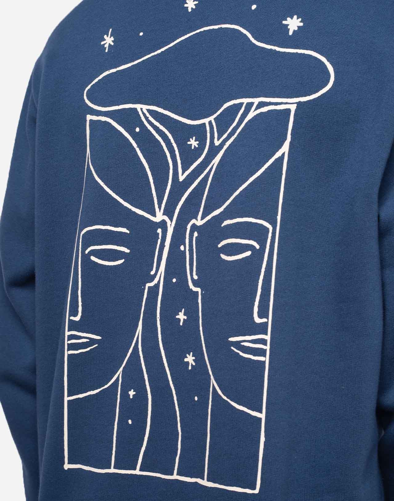 Sweat Rêve bleu indigo