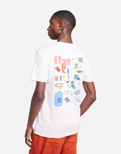 T-shirt Bag Pack écru