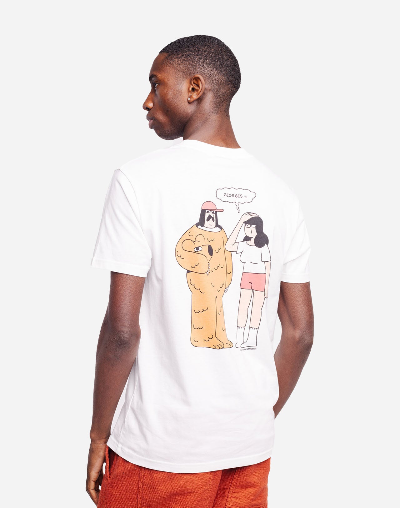 T-shirt Bear écru