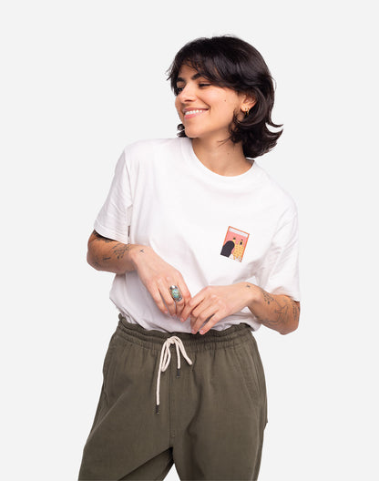 T-shirt Bear écru