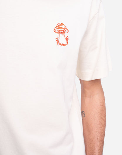 T-shirt Hats Club ivoire ample