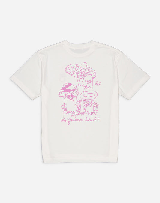 T-shirt Hats club écru ample