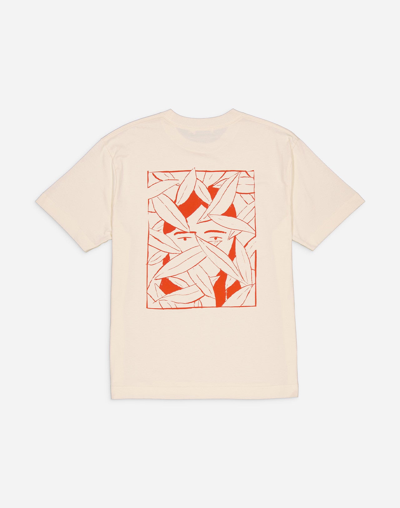 T-shirt Hiden ivoire ample