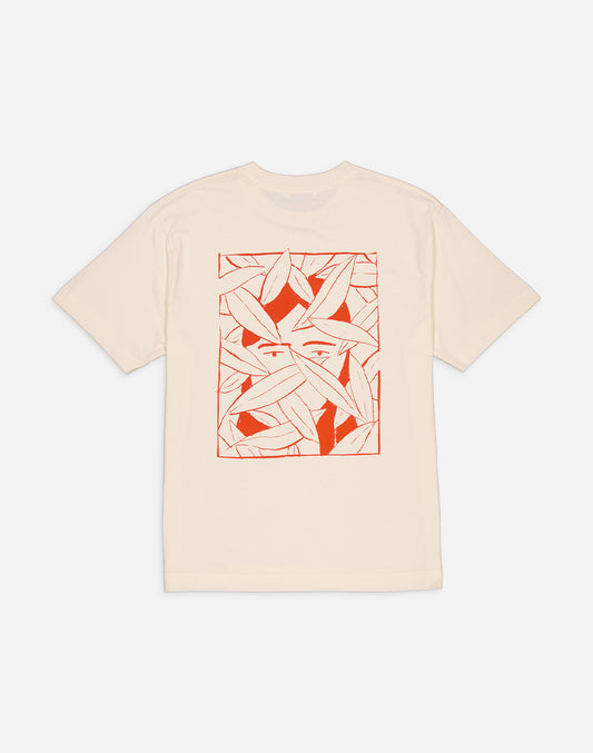 T-shirt Hiden ivoire ample