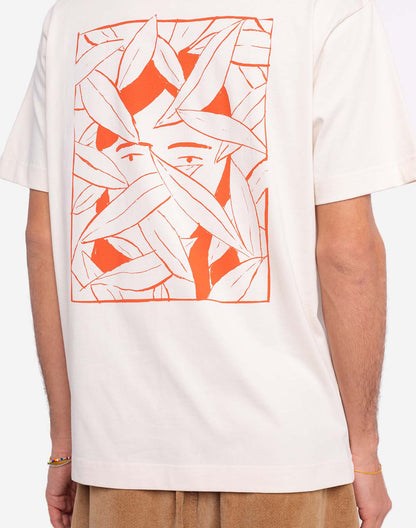 T-shirt Hiden ivoire ample