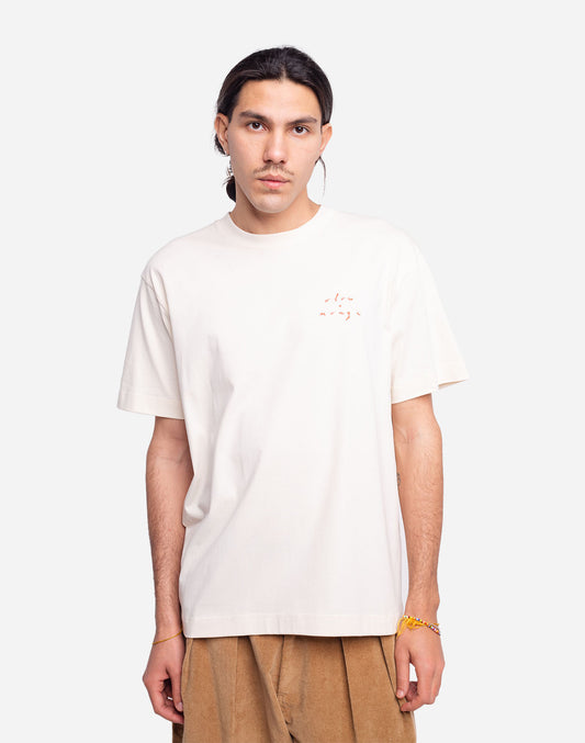 T-shirt Hiden ivoire ample
