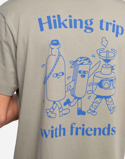 T-shirt Hiking Trip argile ample