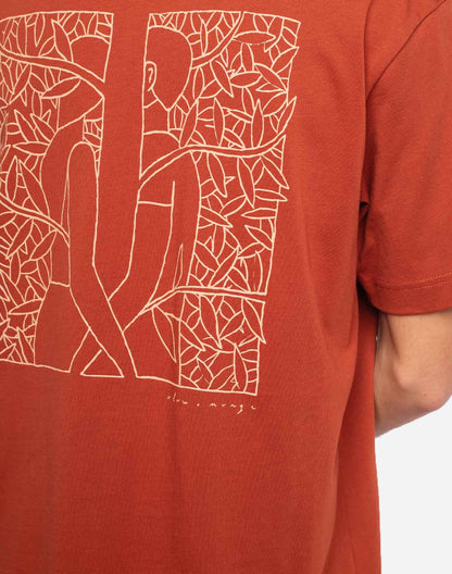 T-shirt Le Murmure rouille ample