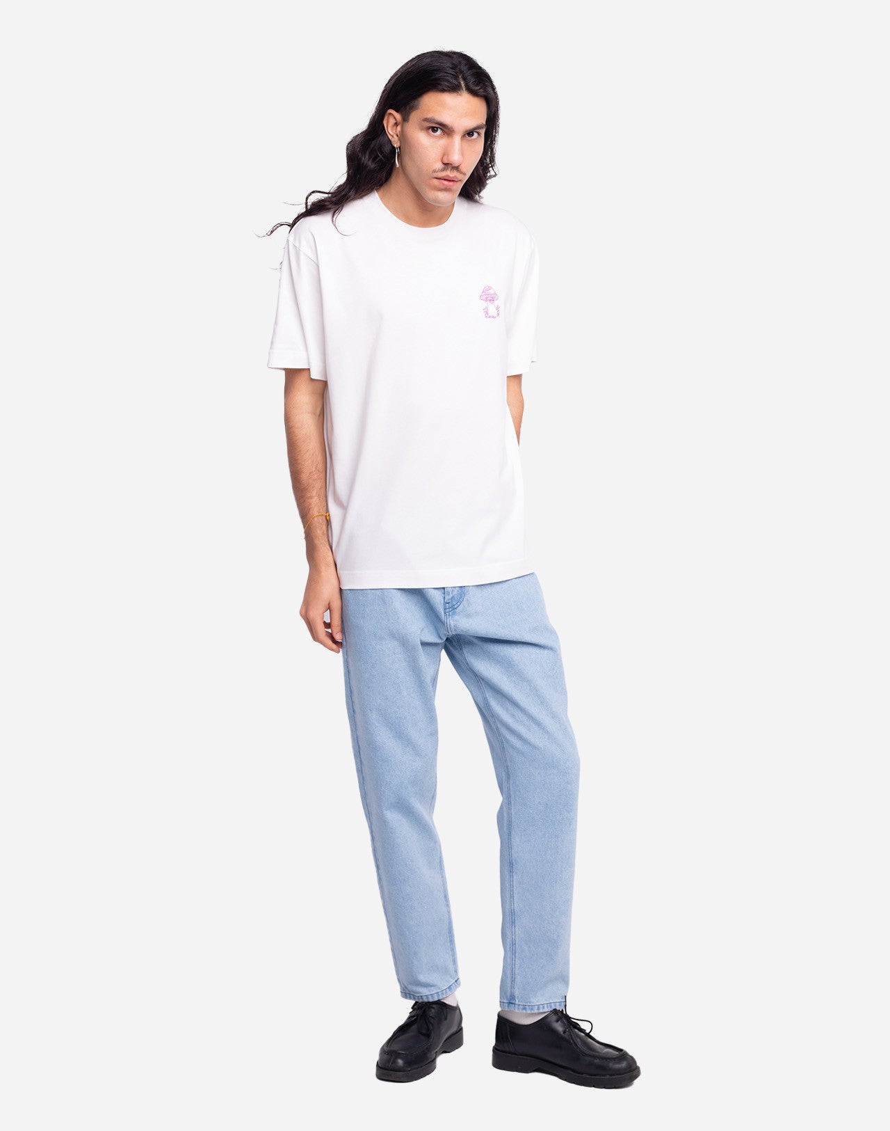 T-shirt Mushroom écru ample