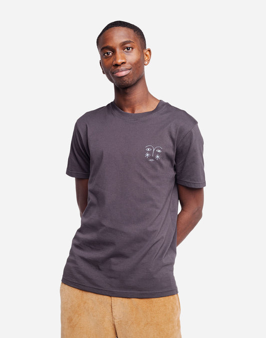T-shirt Oak noir carbone
