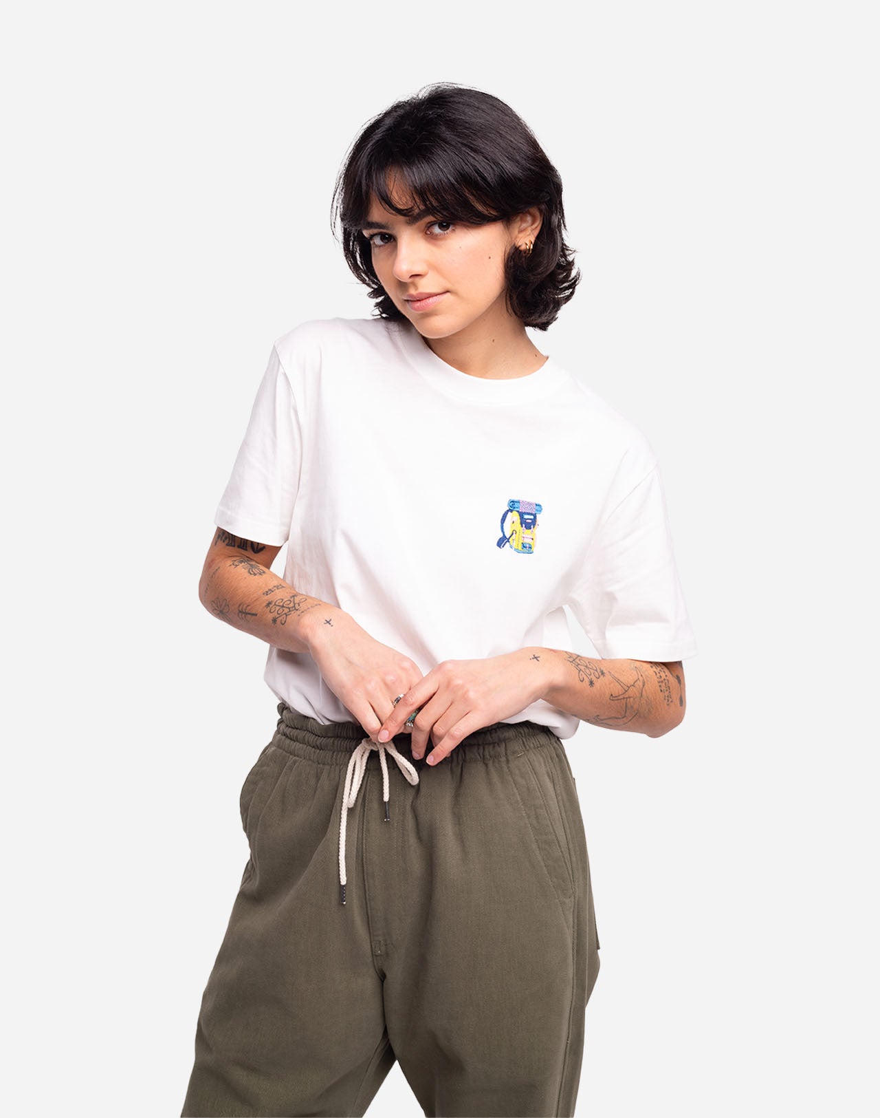T-shirt Trekking écru