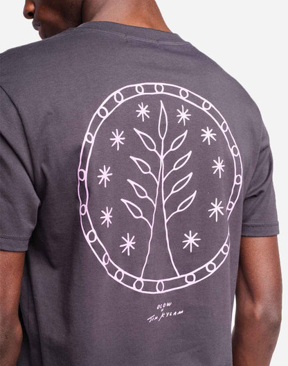 T-shirt Wonder noir carbone