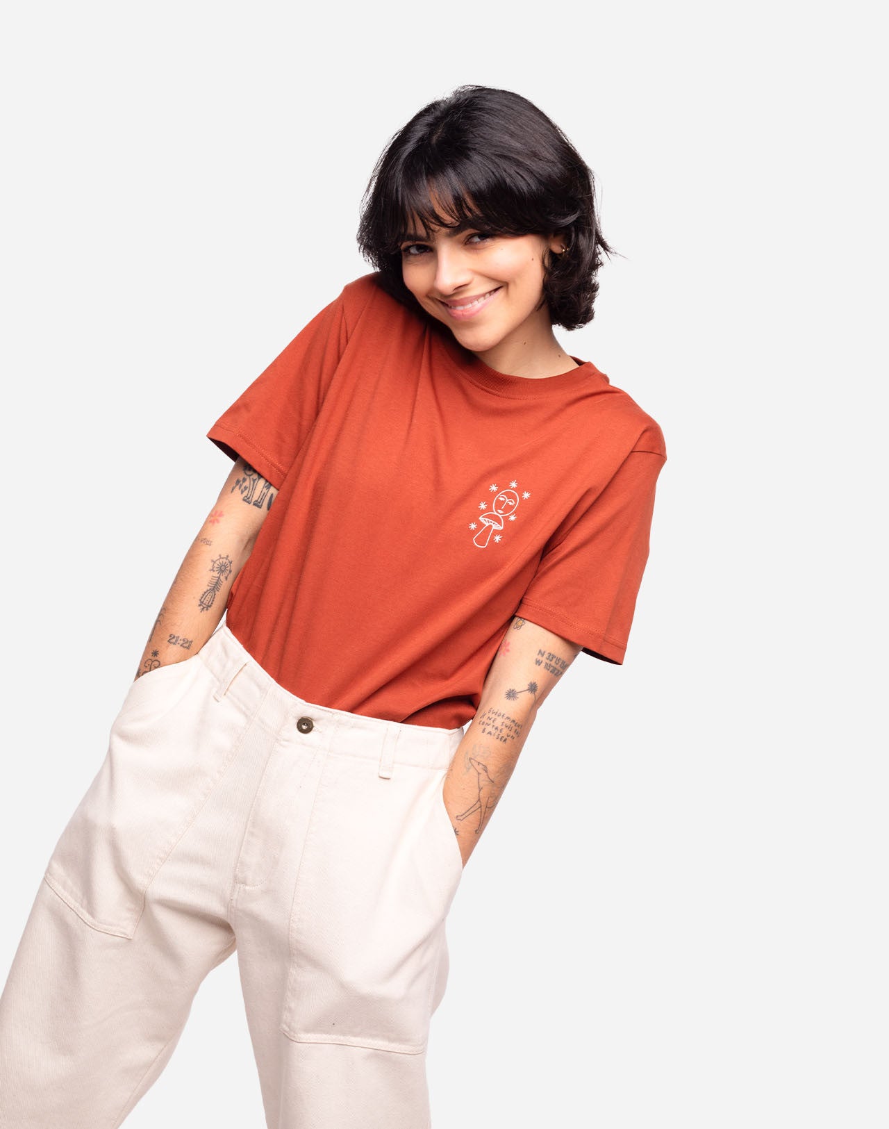 T-shirt Wonder rouille