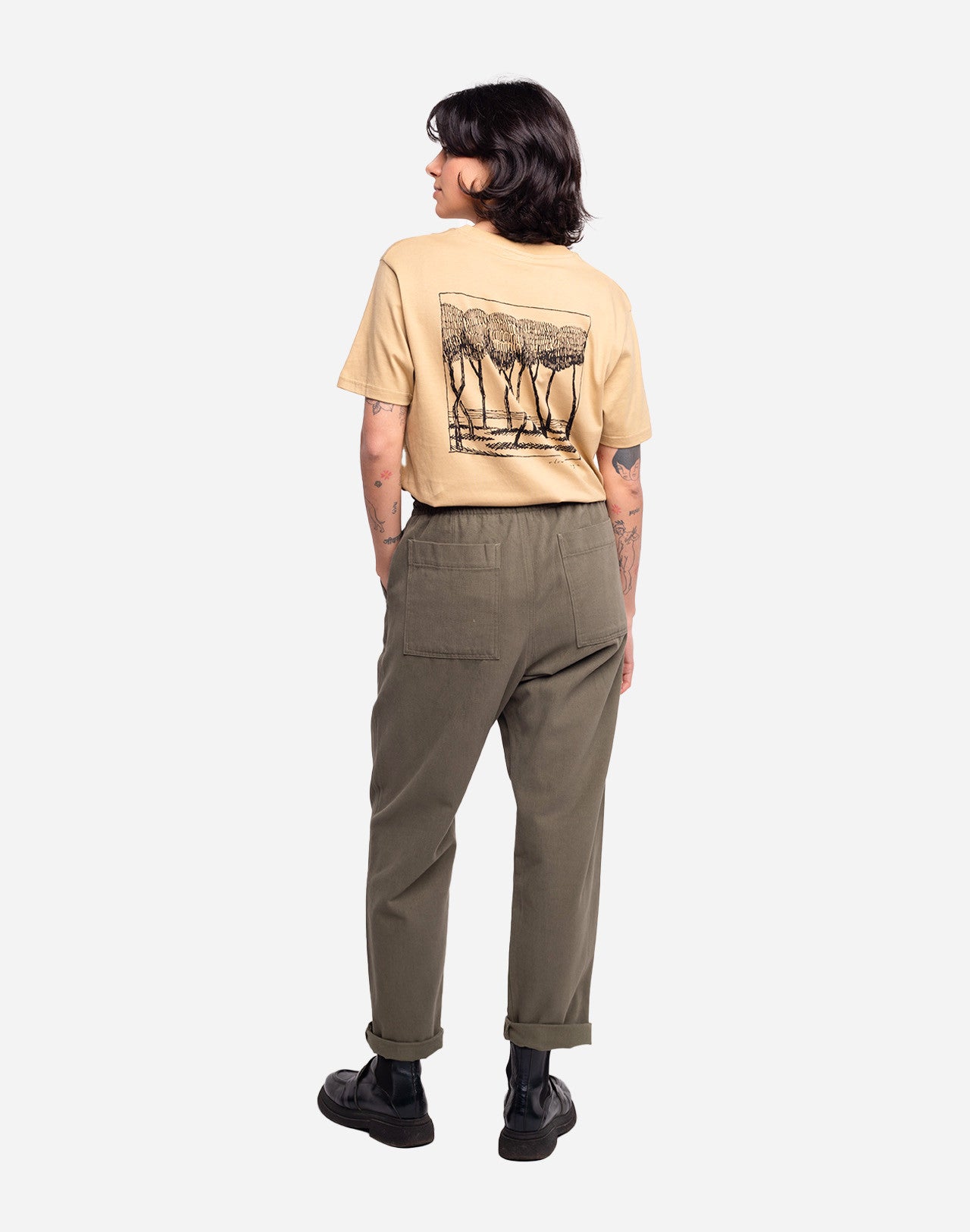 Pantalon Hatha kaki