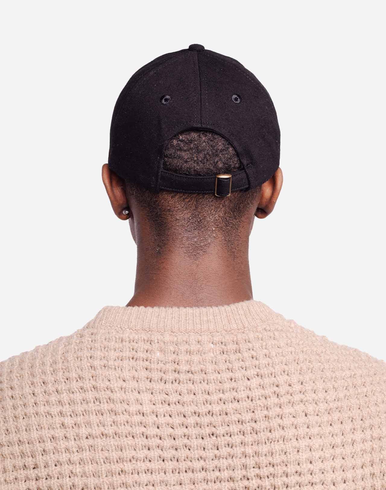 Casquette Good Karma denim noir