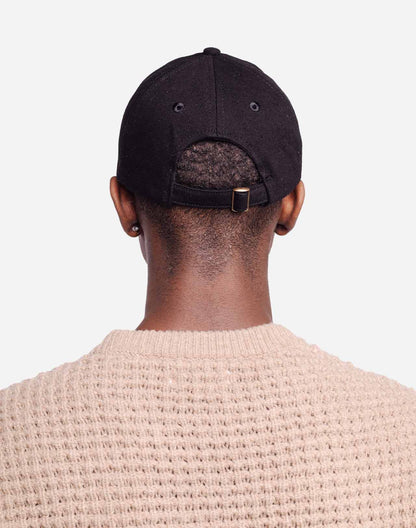 Casquette Good Karma denim noir