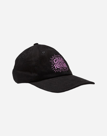Casquette Good Karma denim noir
