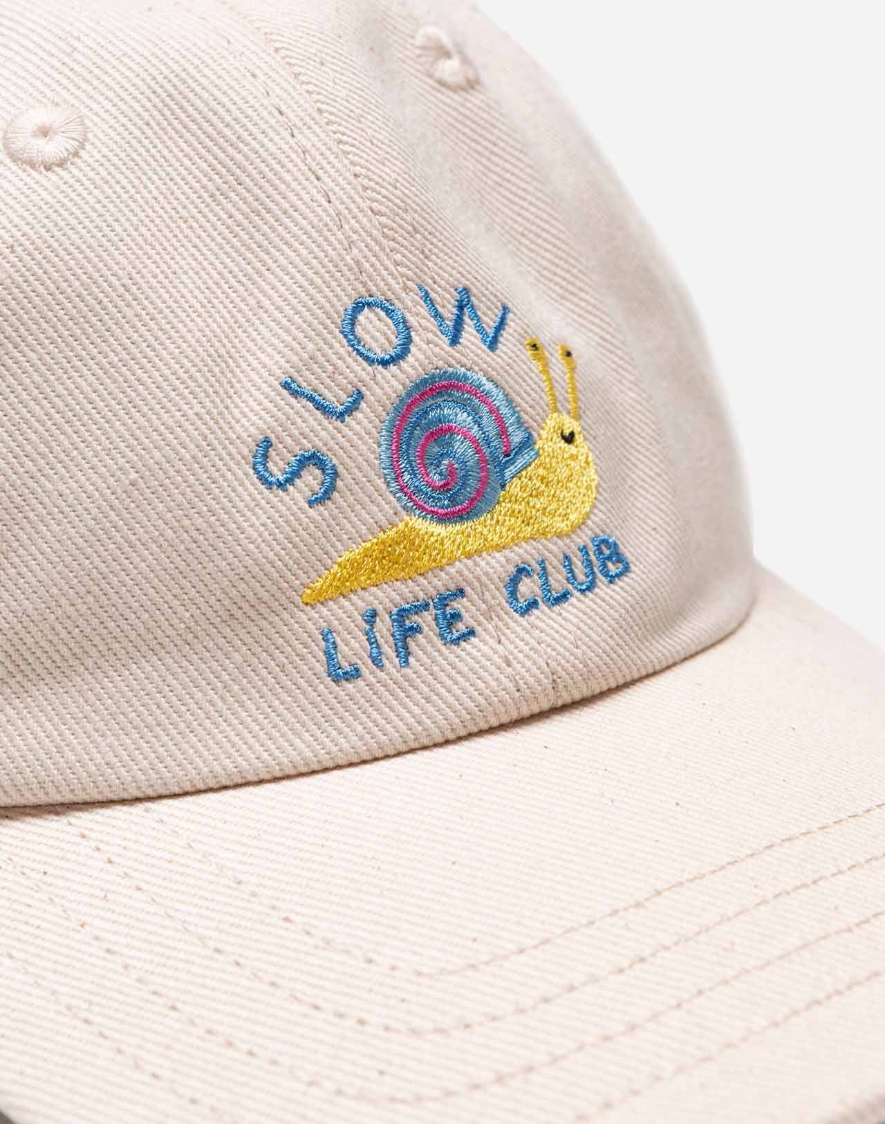 Casquette Slow Life écru