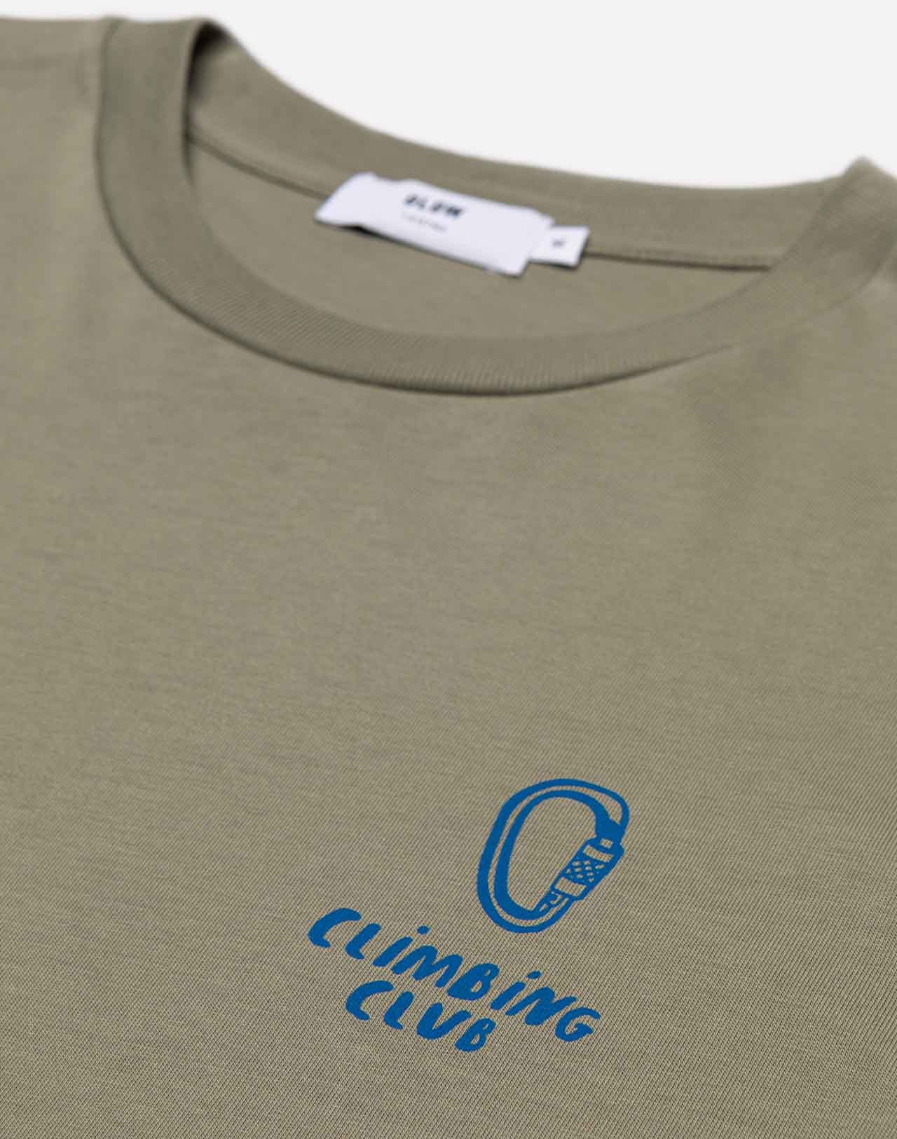 T-shirt Capra argile ample