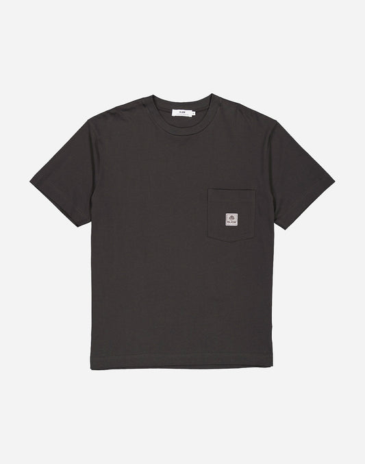 T-shirt Canopée noir carbone ample