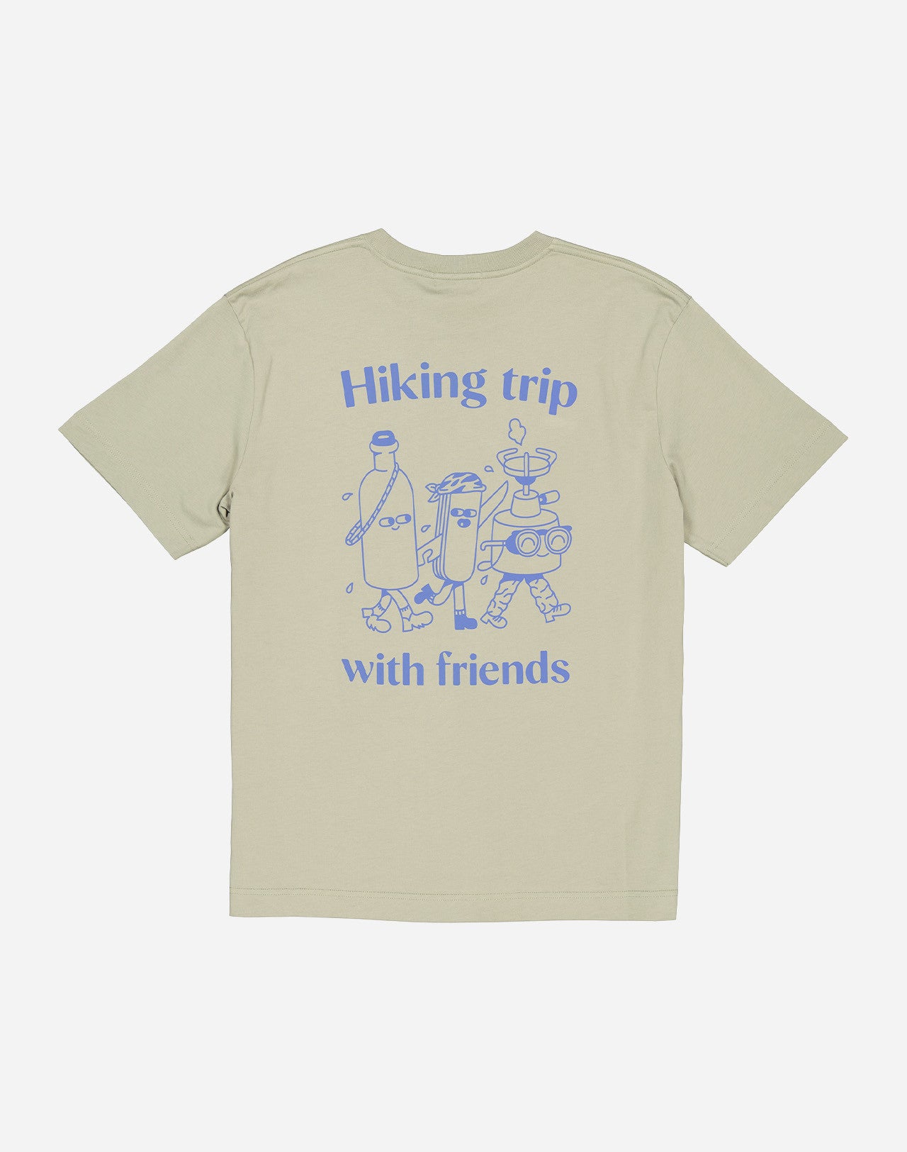T-shirt Hiking Trip argile ample
