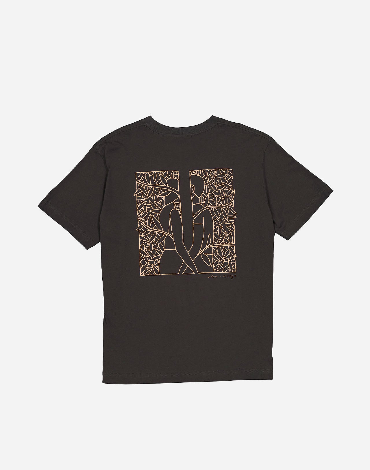 T-shirt Le Murmure noir carbone ample