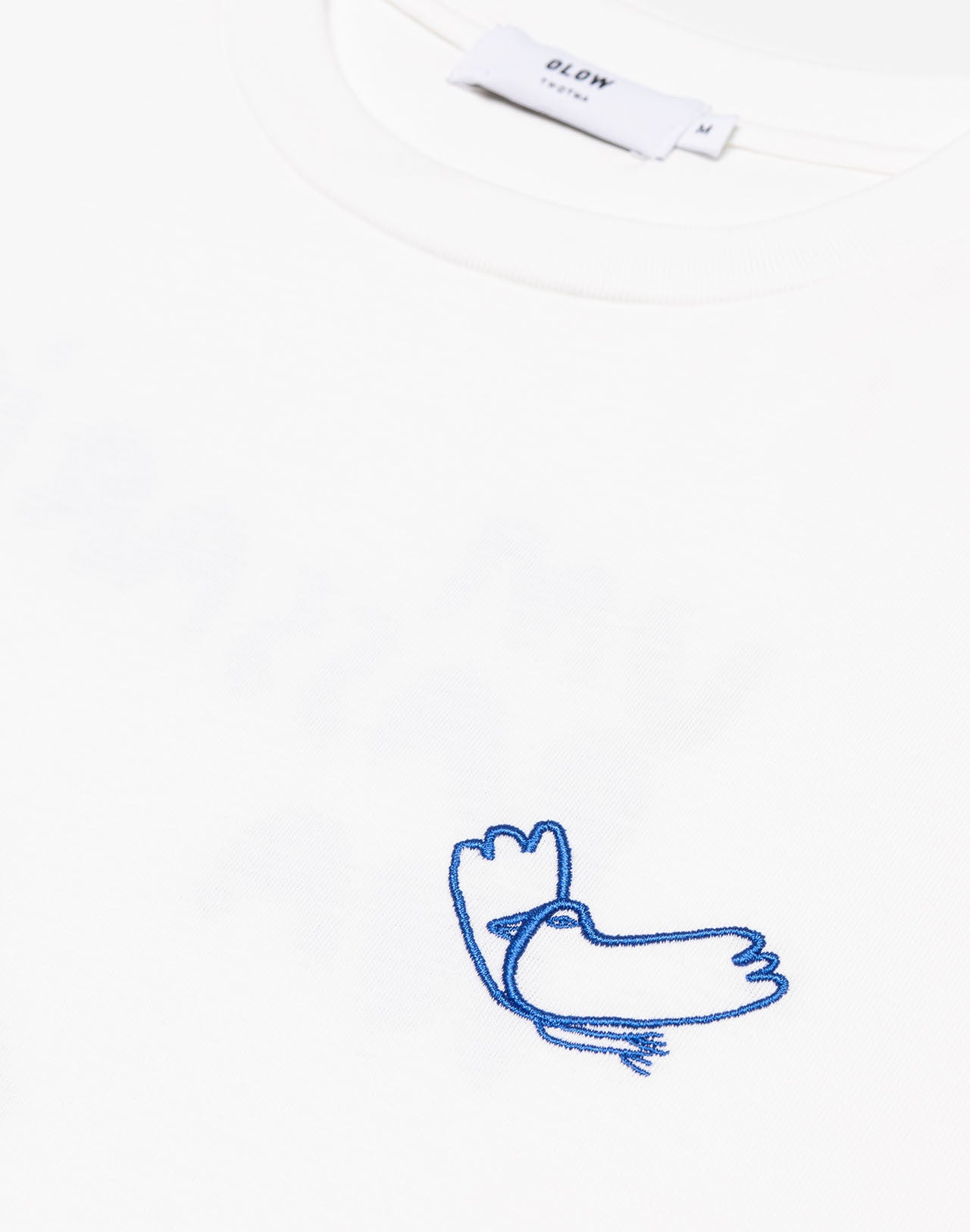 T-shirt Passarinho écru ample