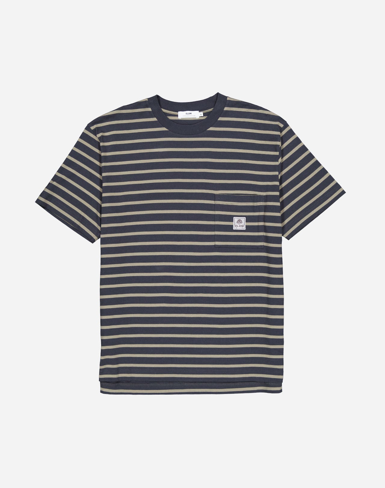 T-shirt Trega noir carbone ample